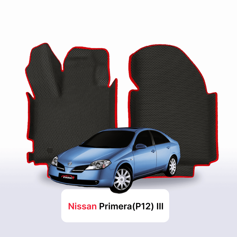Car mats EVA for Nissan Primera(P12) III gen 2001-2008 year SEDAN