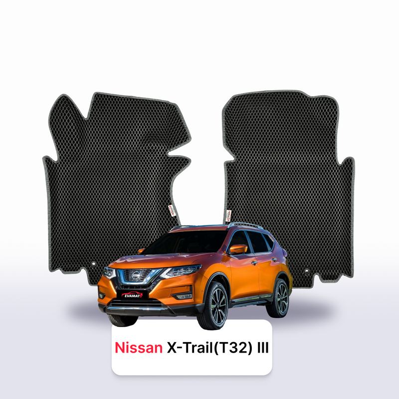 Car mats EVA for Nissan X-Trail(T32) III gen 2013-2022 year SUV