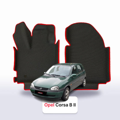 Car mats EVA for Opel Corsa B 2 gen 1993-2000 year HATCHBACK 5 door