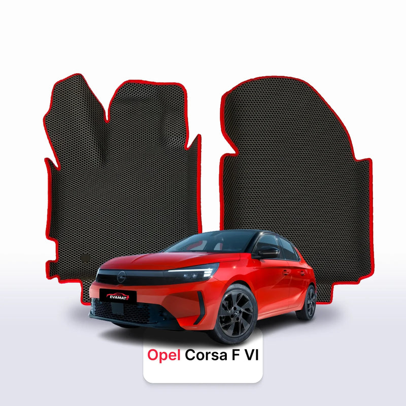 Car mats EVA for Opel Corsa F 6 gen 2019-2028 year Electric HATCHBACK 5 door
