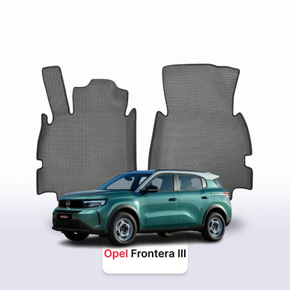 Car mats EVA for Opel Frontera 3 gen 2024-2029 year SUV
