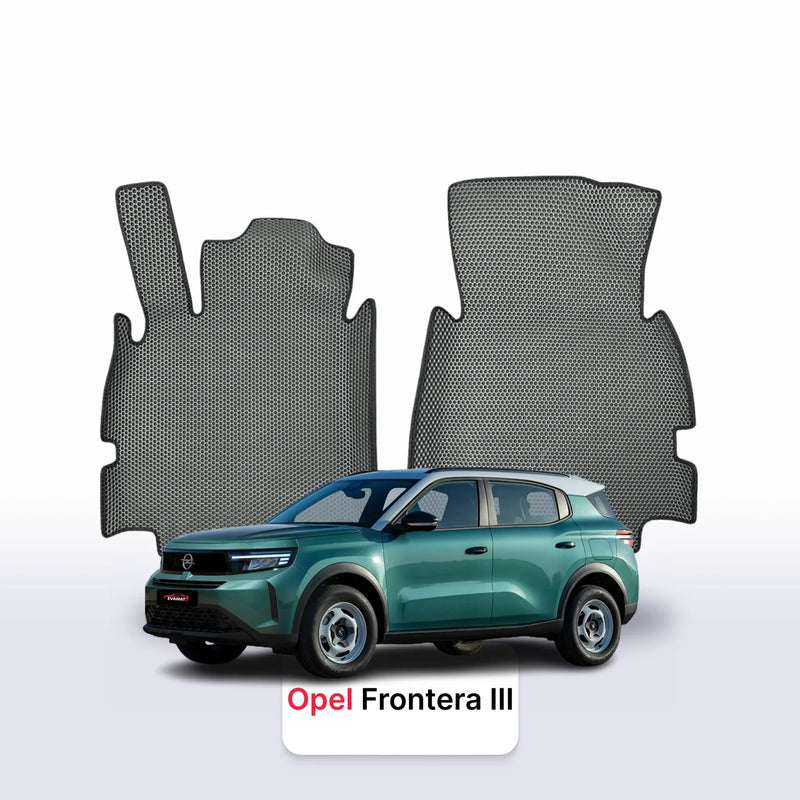 Car mats EVA for Opel Frontera 3 gen 2024-2029 year SUV