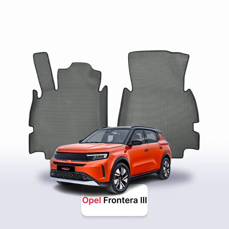 Car mats EVA for Opel Frontera 3 gen 2024-2029 year SUV Electric