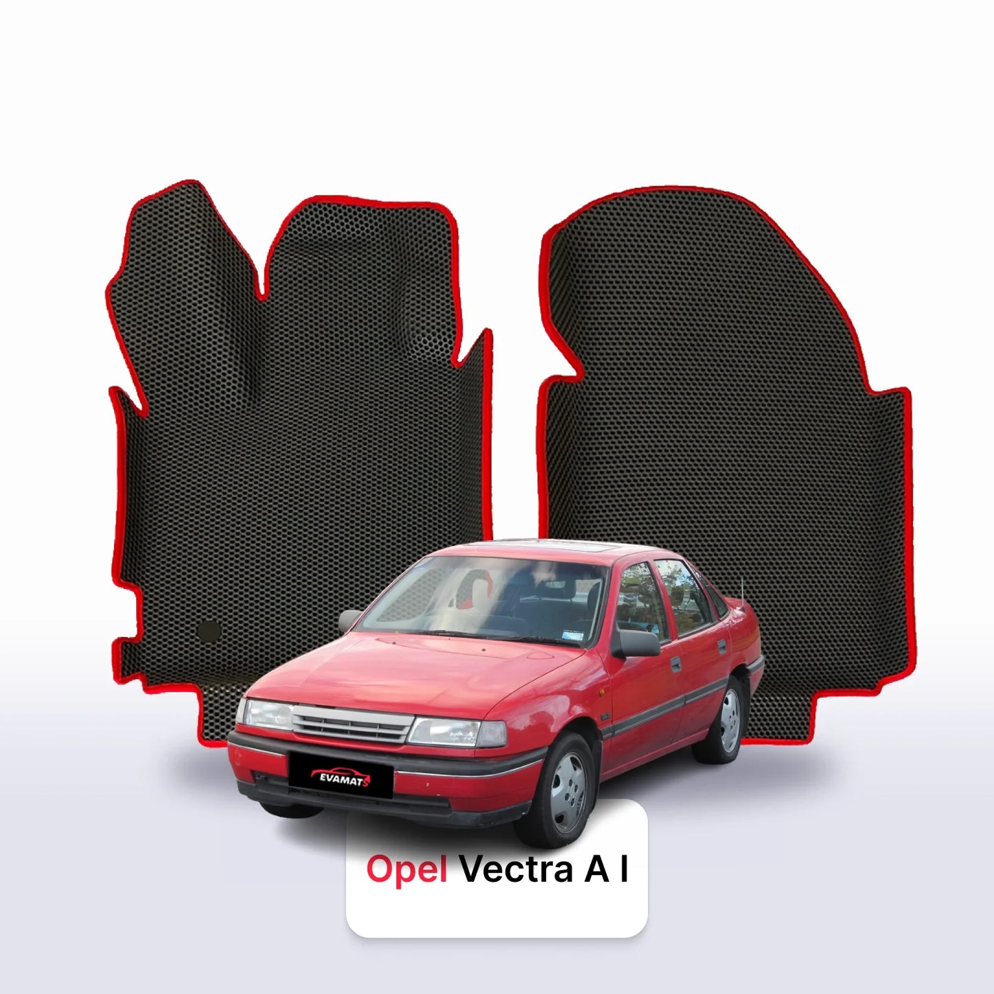 Car mats EVA for Opel Vectra A 1 gen 1988-1995 year SEDAN