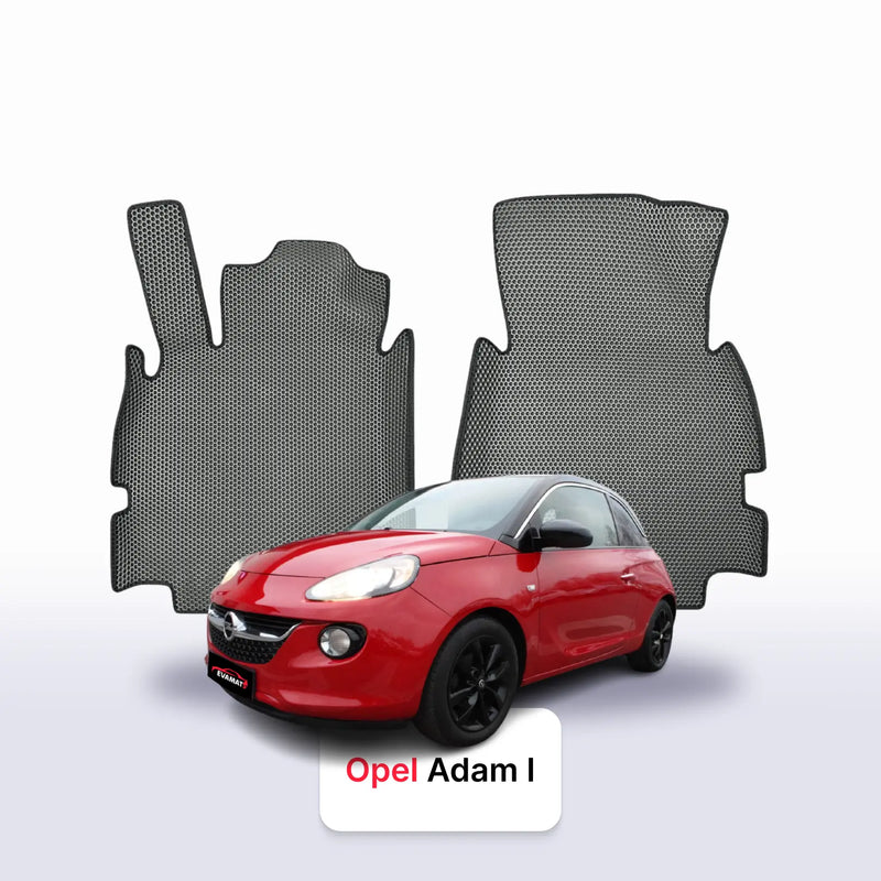 Car mats EVA for Opel Adam 1 gen 2012-2019 year HATCHBACK 3 door