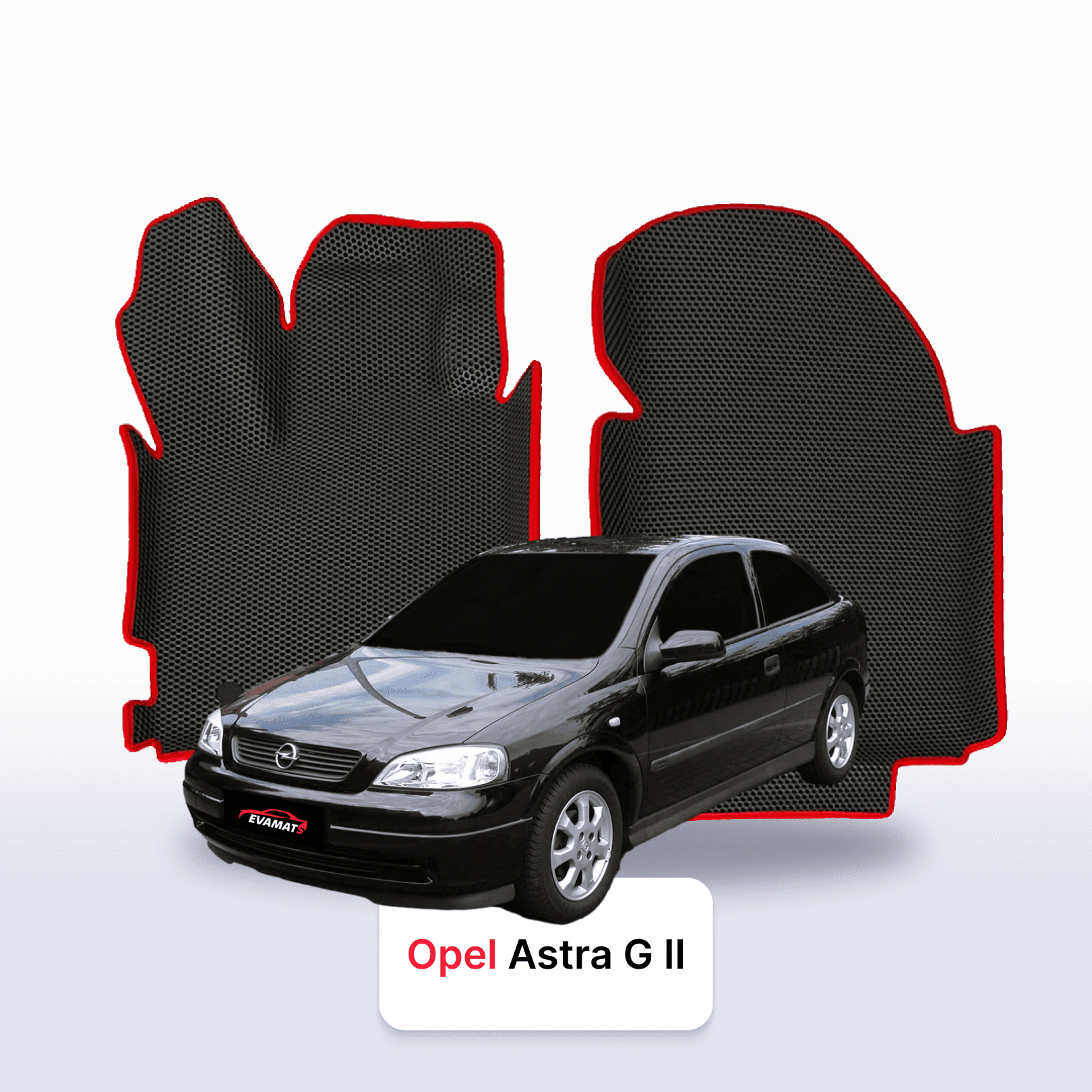 Car mats EVA for Opel Astra G 2 gen 1998-2009 year HATCHBACK 3 door