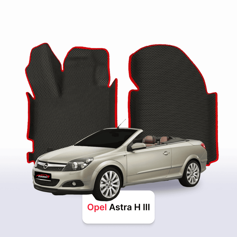 Car mats EVA for Opel Astra H 3 gen 2004-2014 year CABRIO