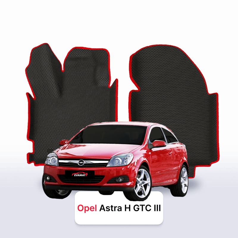 Car mats EVA for Opel Astra H GTC 3 gen 2004-2014 year HATCHBACK 3 door