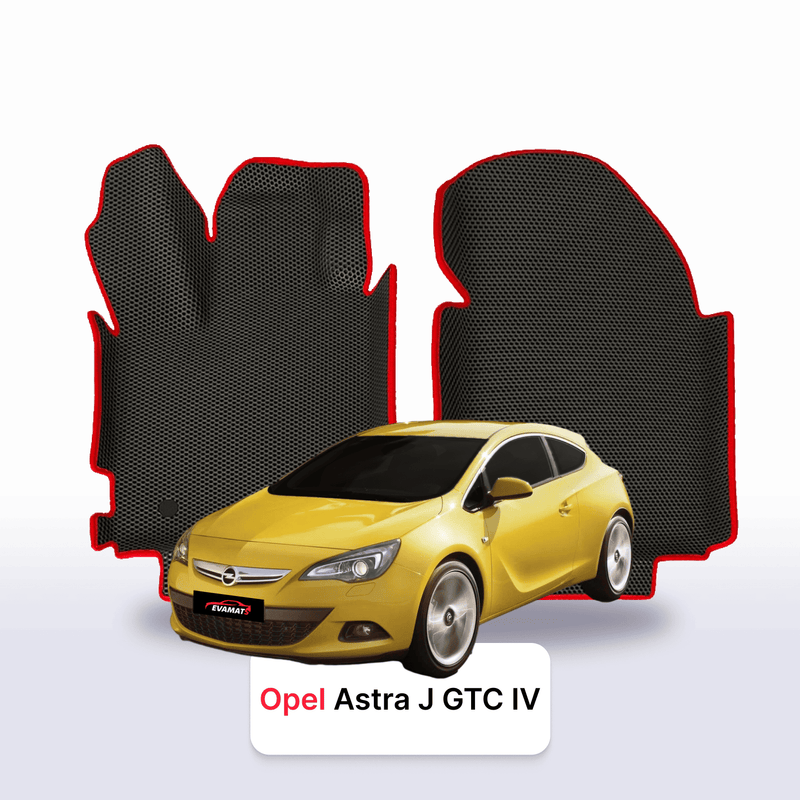 Car mats EVA for Opel Astra J GTC 4 gen 2012-2018 year HATCHBACK 3 door