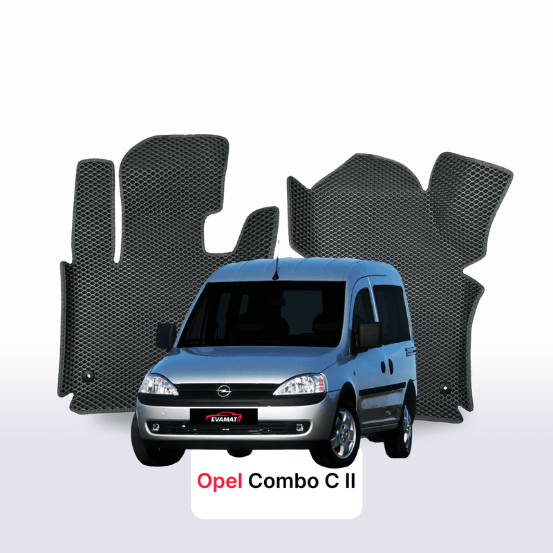 Car mats EVA for Opel Combo C 2 gen 2001-2011 year MINIVAN