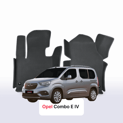 Car mats EVA for Opel Combo E 4 gen 2018-2027 year MINIVAN