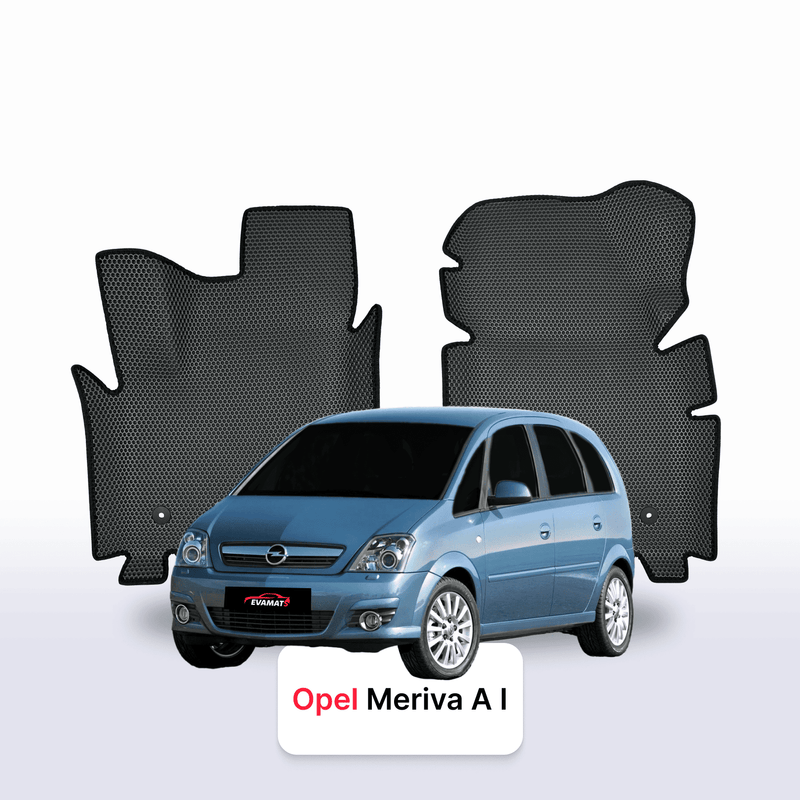 Car mats EVA for Opel Meriva A 1 gen 2003-2010 year MINIVAN