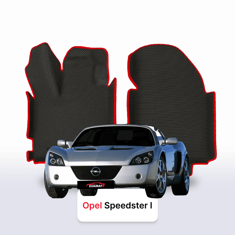 Car mats EVA for Opel Speedster 1 gen 2000-2005 year TARGA