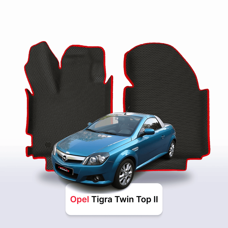 Car mats EVA for Opel Tigra Twin Top 2 gen 2004-2009 year CABRIO