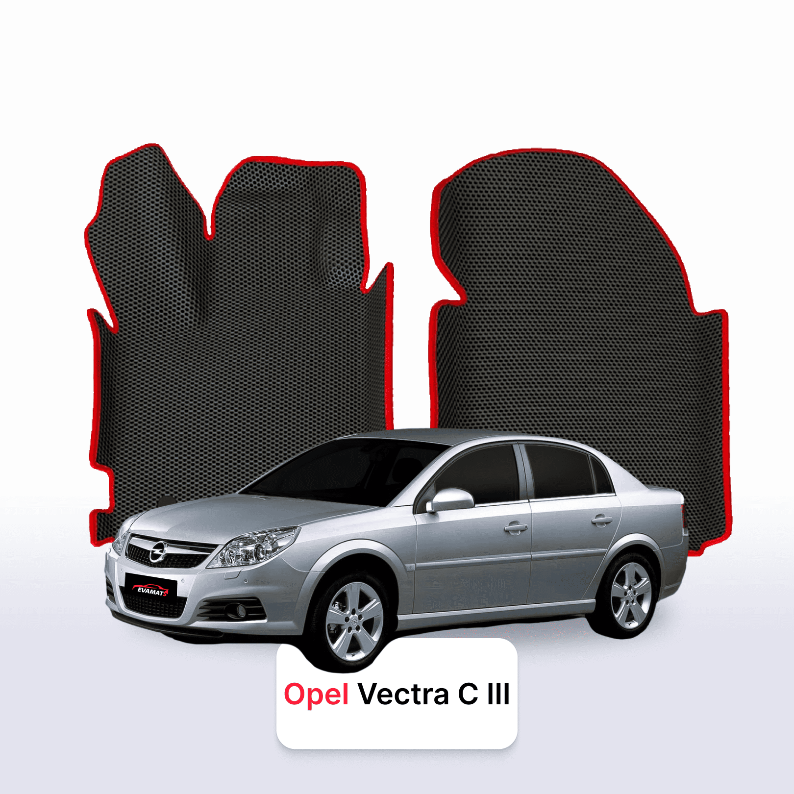Car mats EVA for Opel Vectra C 3 gen 2002-2008 year SEDAN