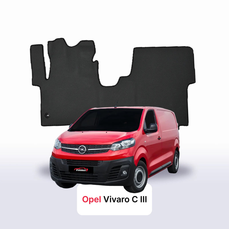 Car mats EVA for Opel Vivaro C 3 gen 2019-2028 year VAN
