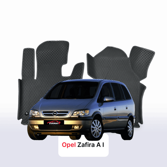 Car mats EVA for Opel Zafira A 1 gen 1999-2006 year MINIVAN