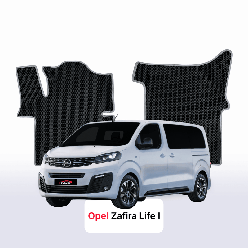 Car mats EVA for Opel Zafira Life 1 gen 2019-2027 year MINIVAN M
