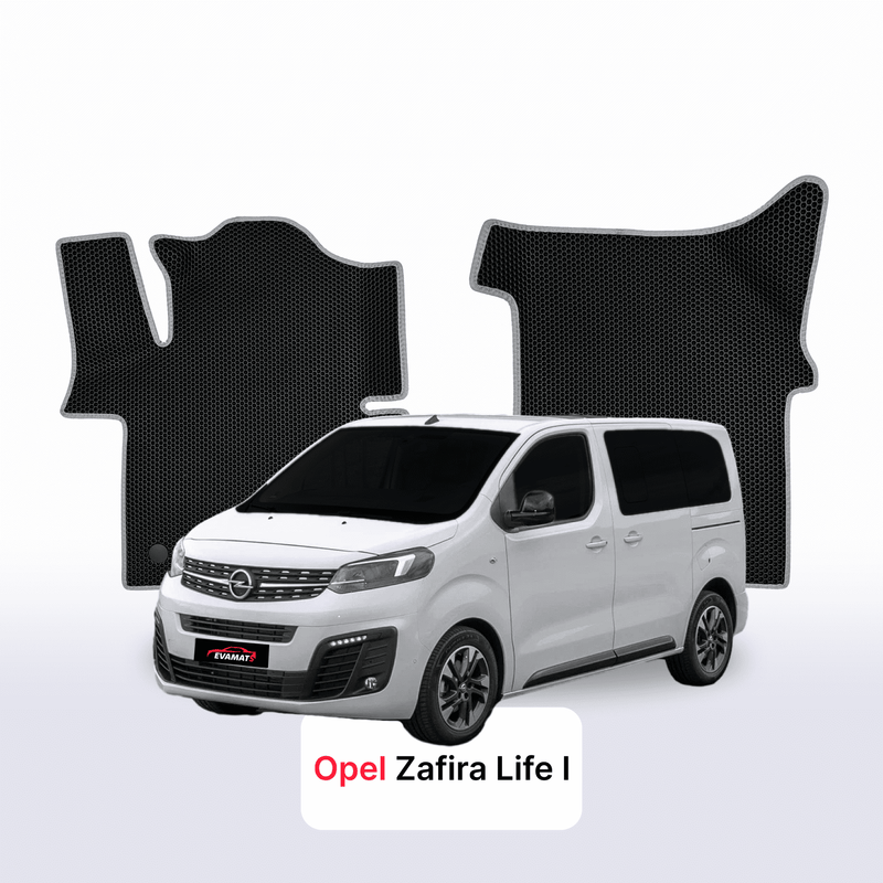 Car mats EVA for Opel Zafira Life 1 gen 2019-2027 year MINIVAN S