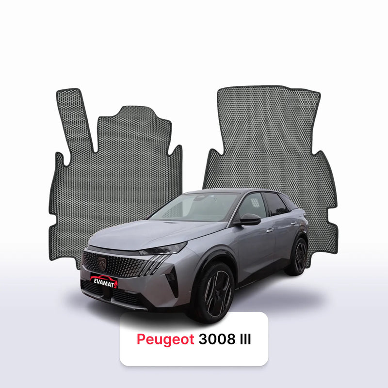 Car mats EVA for Peugeot 3008 3 gen 2024-2028 year SUV
