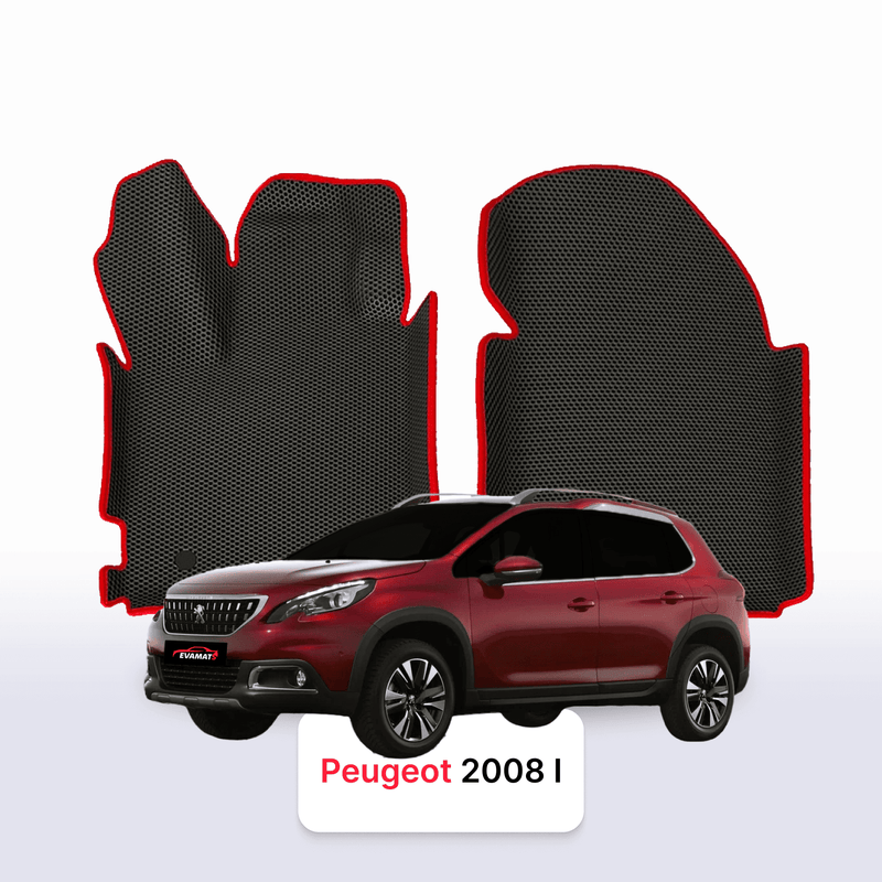 Car mats EVA for Peugeot 2008(MT) 1 gen 2013-2019 year SUV