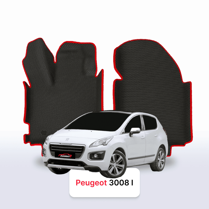 Car mats EVA for Peugeot 3008(MT) 1 gen 2009-2016 year SUV