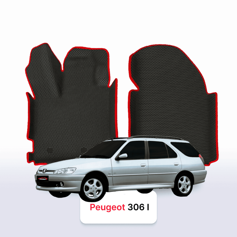 Car mats EVA for Peugeot 306(MT) 1 gen 1993-2002 year STATION WAGON