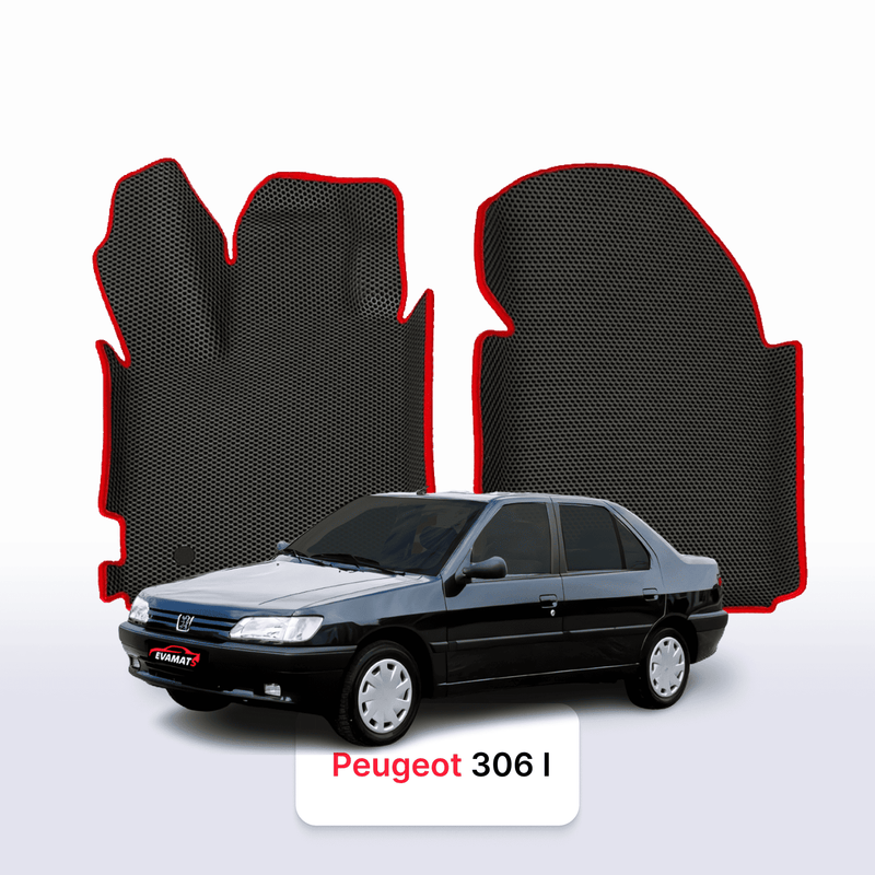 Car mats EVA for Peugeot 306(MT) 1 gen 1993-2002 year SEDAN