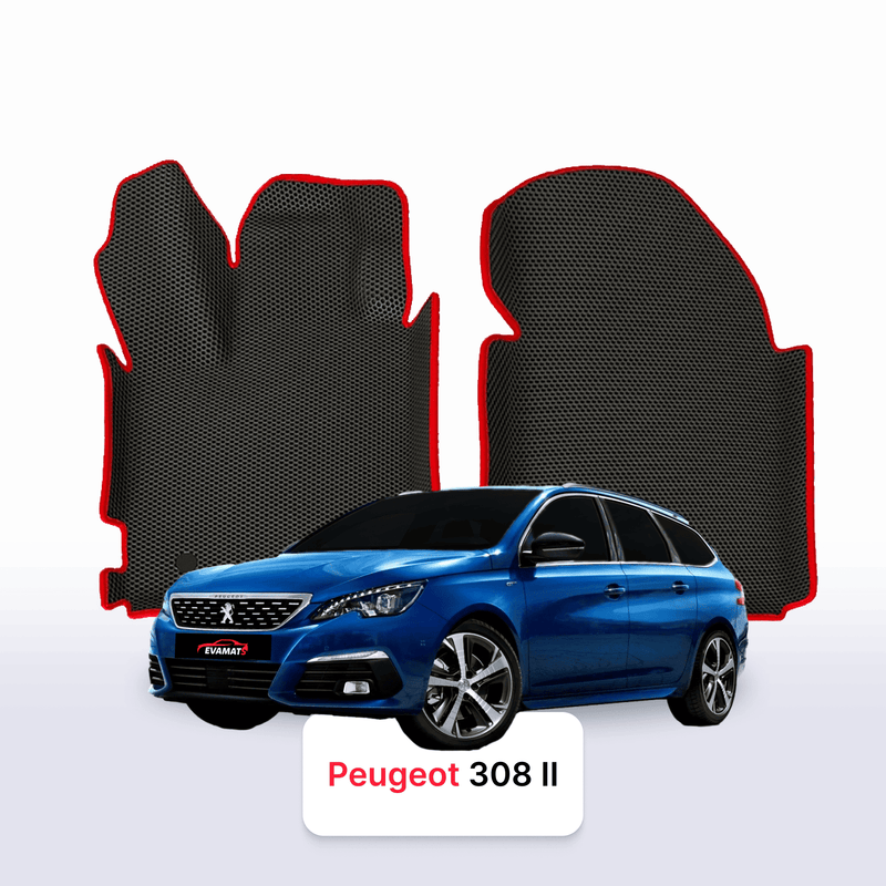 Car mats EVA for Peugeot 308(MT) 2 gen 2013-2021 year STATION WAGON