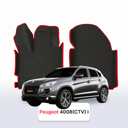 Car mats EVA for Peugeot 4008(CTV) 1 gen 2012-2017 year SUV