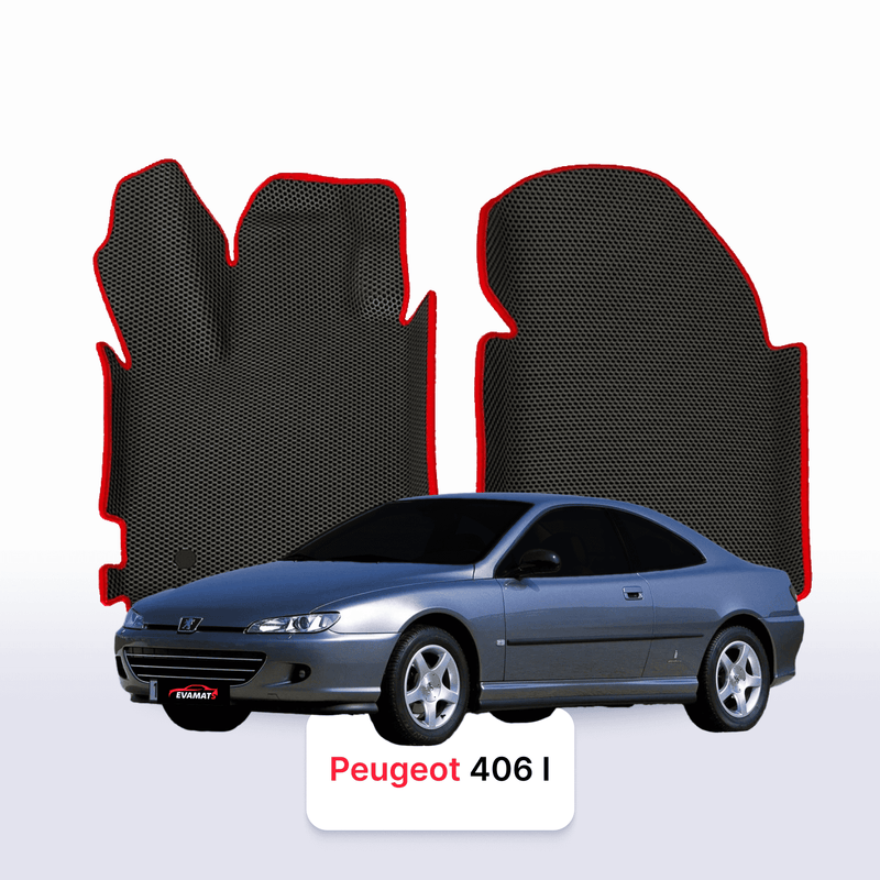 Car mats EVA for Peugeot 406(MT) 1 gen 1995-2005 year COUPE