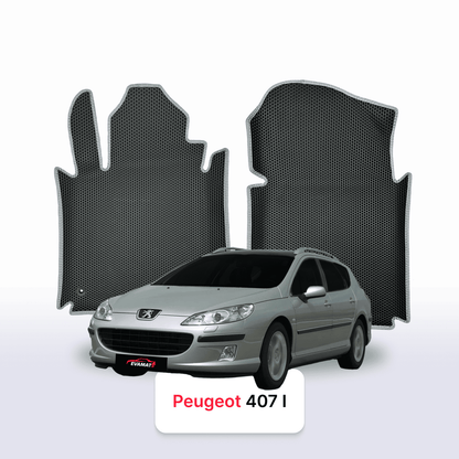 Car mats EVA for Peugeot 407(MT) 1 gen 2004-2011 year STATION WAGON
