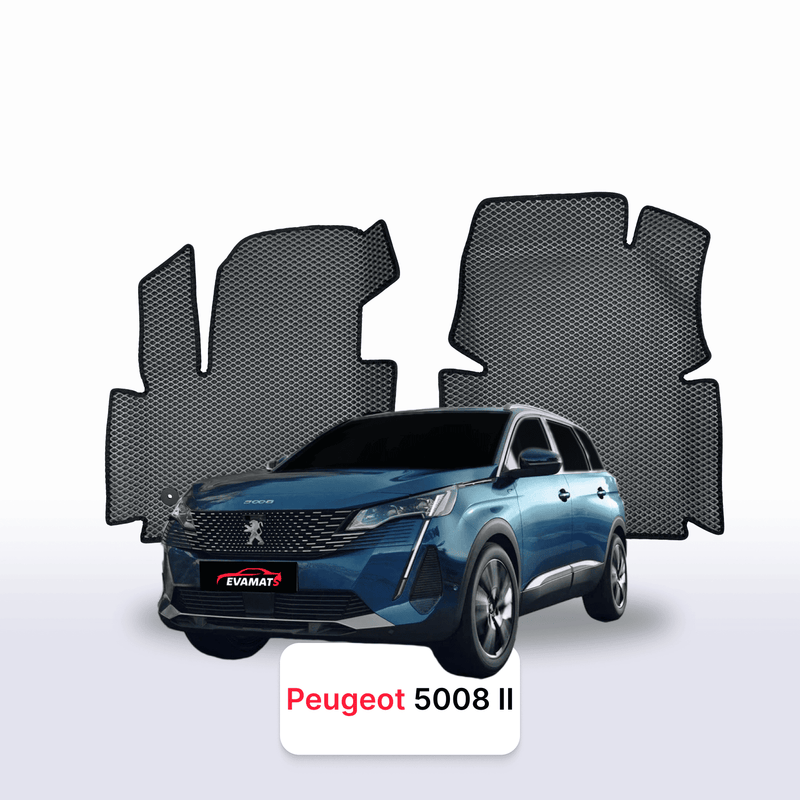 Car mats EVA for Peugeot 5008(AT) 2 gen 2017-2024 year SUV