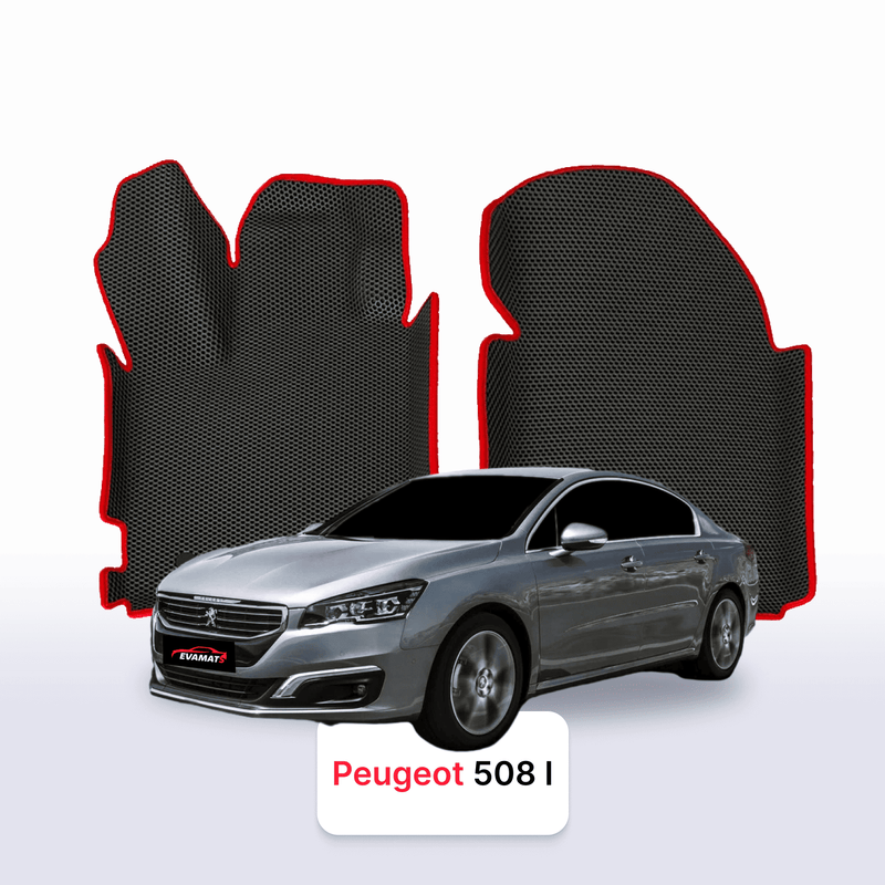 Car mats EVA for Peugeot 508(AT) 1 gen 2010-2018 year SEDAN