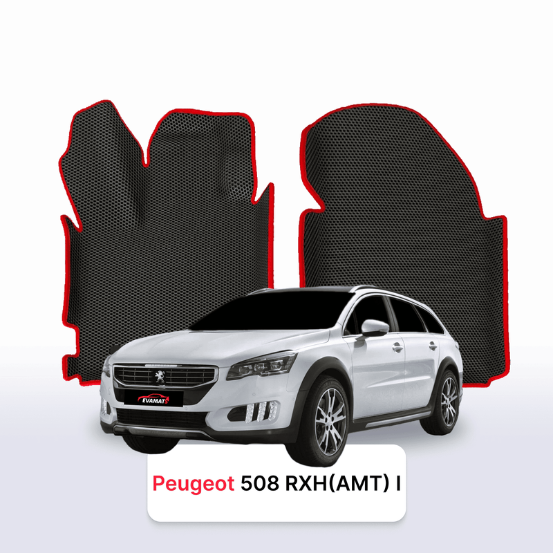 Car mats EVA for Peugeot 508 RXH(AMT) 1 gen 2010-2018 year STATION WAGON