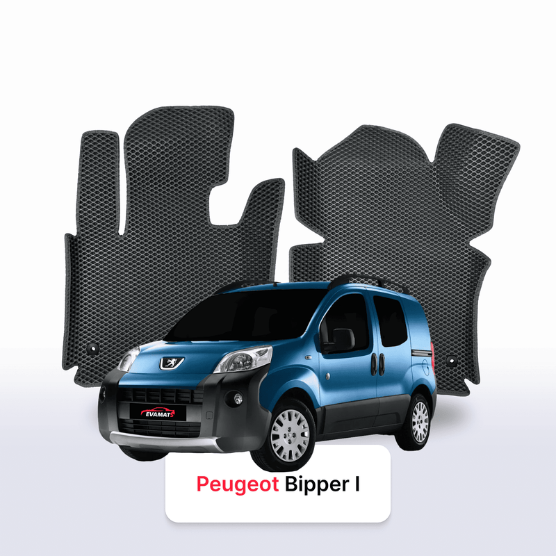 Car mats EVA for Peugeot Bipper 1 gen 2008-2018 year MINIVAN