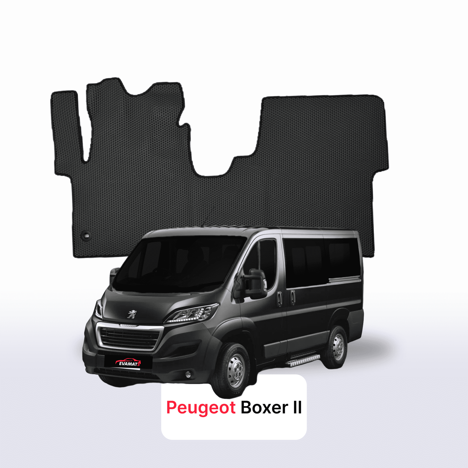 Car mats EVA for Peugeot Boxer(MT) 2 gen 2006-2028 year MINIBUS