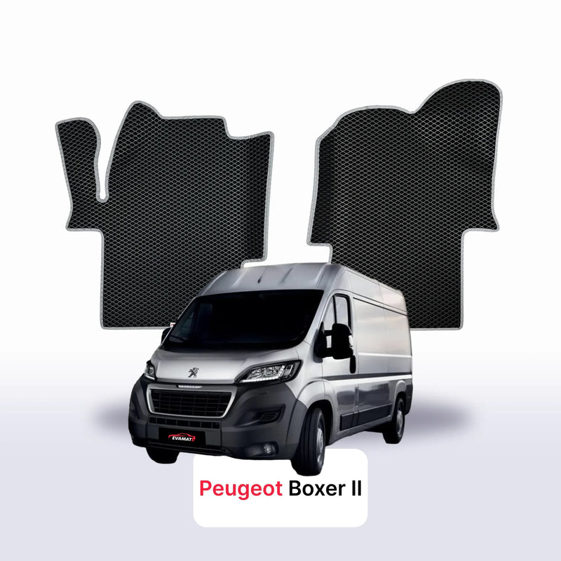 Car mats EVA for Peugeot Boxer(MT) 2 gen 2006-2028 year VAN