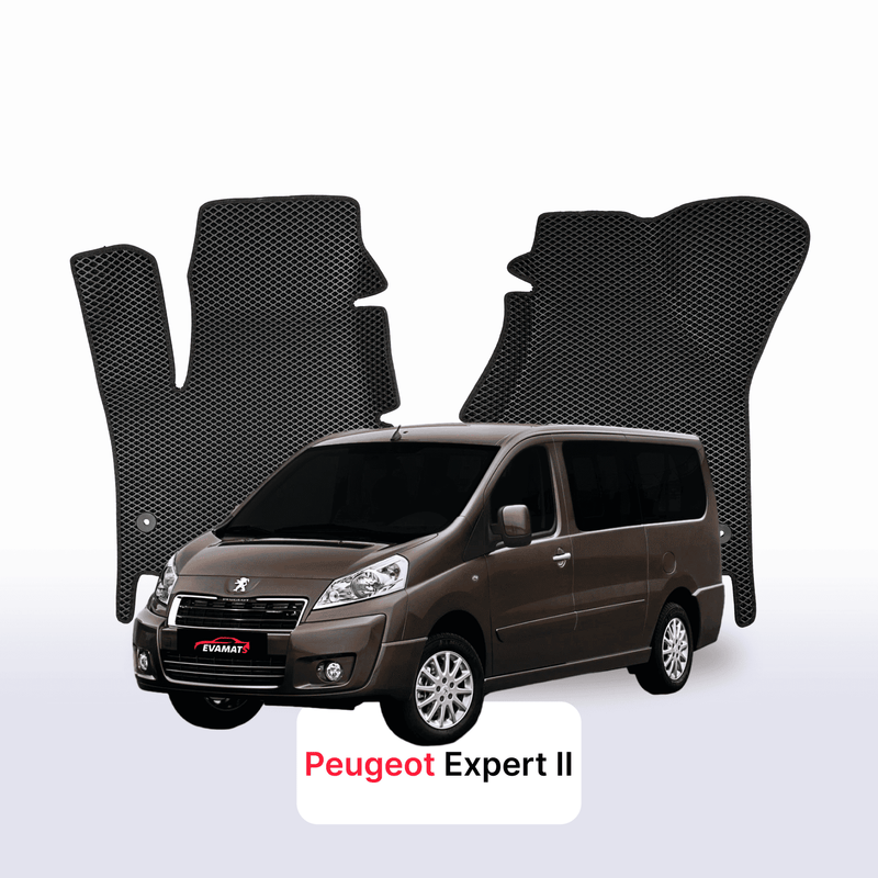 Car mats EVA for Peugeot Expert(MT) 2 gen 2007-2016 year MINIVAN LONG