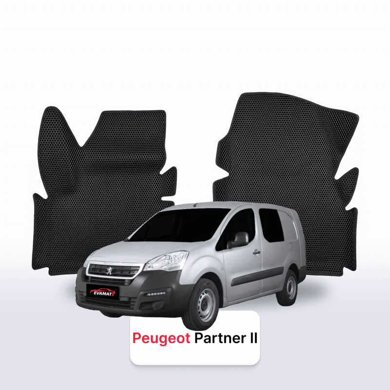 Car mats EVA for Peugeot Partner(MT) 2 gen 2008-2018 year VAN Profi St