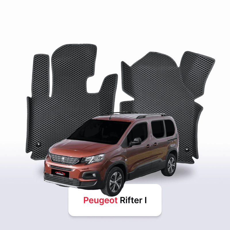 Car mats EVA for Peugeot Rifter(MT) 1 gen 2018-2028 year MINIVAN