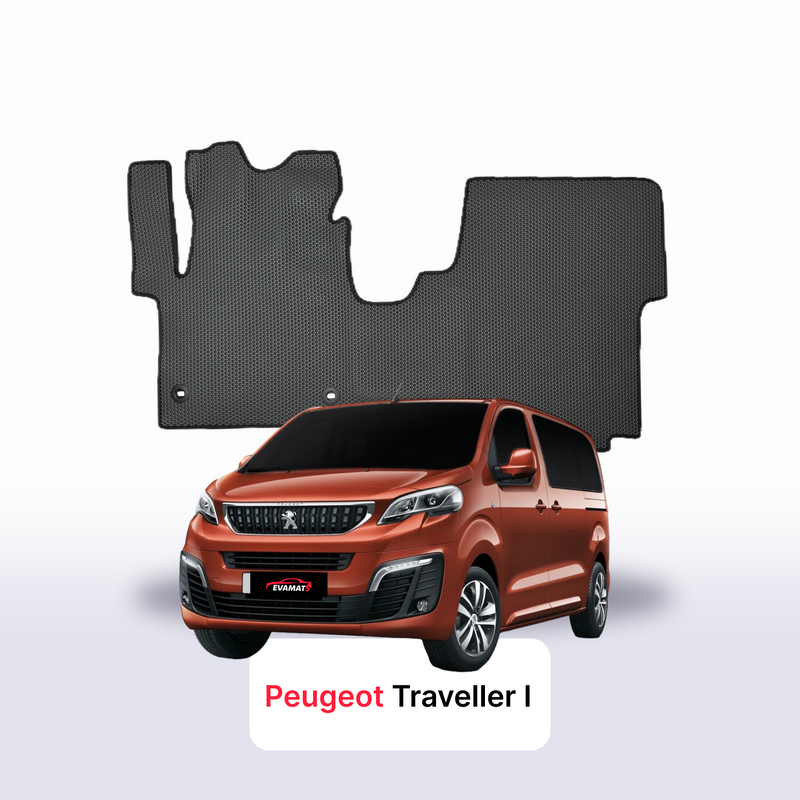 Car mats EVA for Peugeot Traveller 1 gen 2016-2028 year MINIVAN