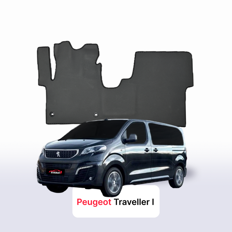 Car mats EVA for Peugeot Traveller 1 gen 2016-2028 year MINIVAN LONG