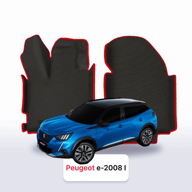 Car mats EVA for Peugeot e-2008 1 gen 2019-2028 year Electric SUV