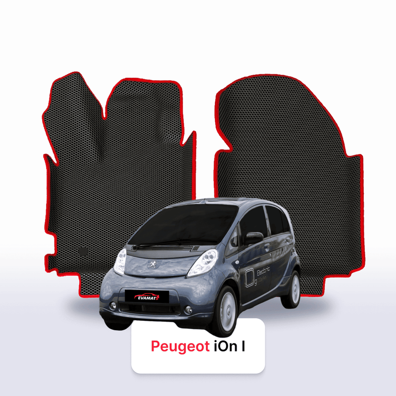 Car mats EVA for Peugeot iOn(AT) 1 gen 2010-2020 year Electric HATCHBACK 5 door