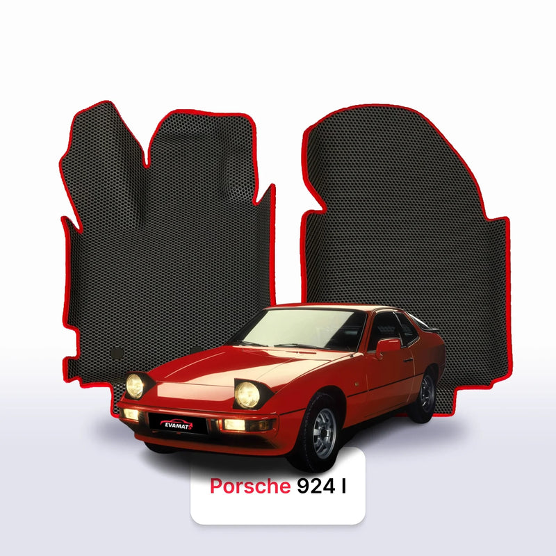 Car mats EVA for Porsche 924 1 gen 1976-1988 year COUPE