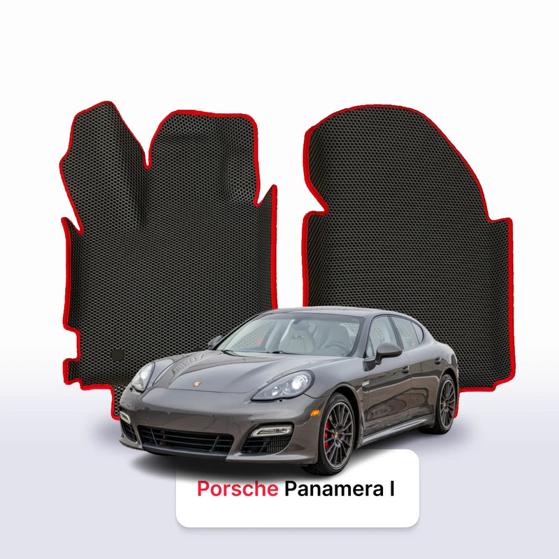 Car mats EVA for Porsche Panamera Turbo S 1 gen 2009-2016 year LIFTBACK