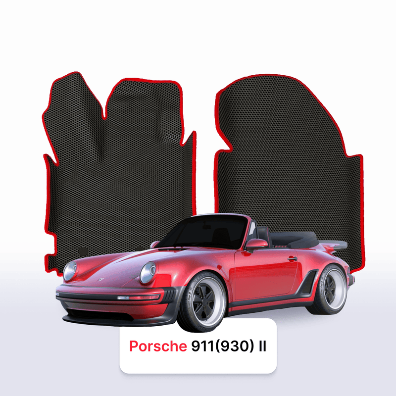 Car mats EVA for Porsche 911(930) 2 gen 1973-1989 year CABRIO