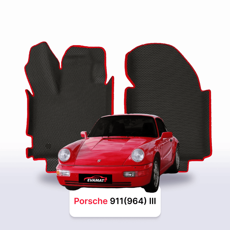 Car mats EVA for Porsche 911(964) 3 gen 1988-1994 year COUPE