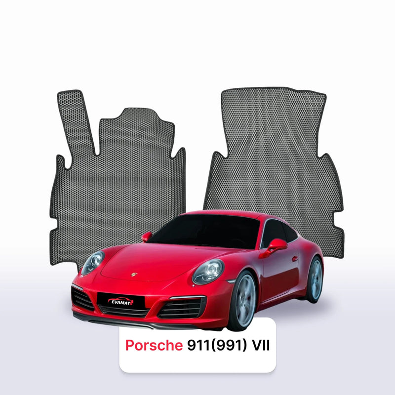 Car mats EVA for Porsche 911(991) 7 gen 2011-2019 year COUPE